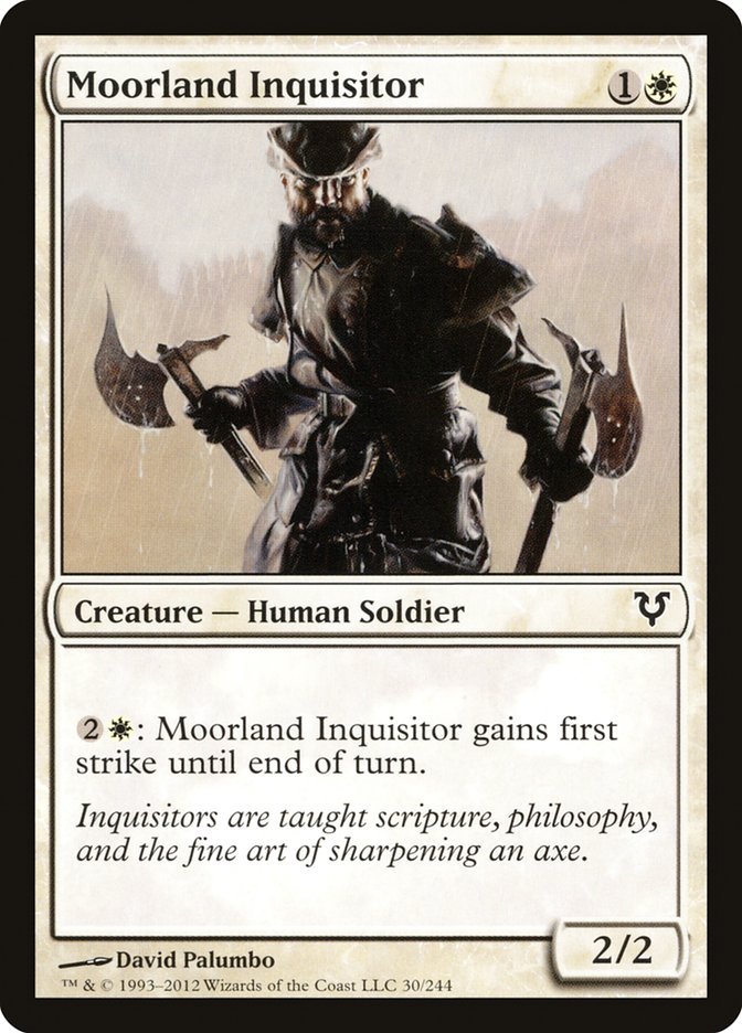 Moorland Inquisitor [Avacyn Restored] MTG Single Magic: The Gathering | Red Claw Gaming