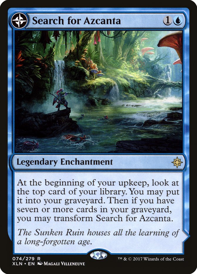 Search for Azcanta // Azcanta, the Sunken Ruin [Ixalan] MTG Single Magic: The Gathering | Red Claw Gaming