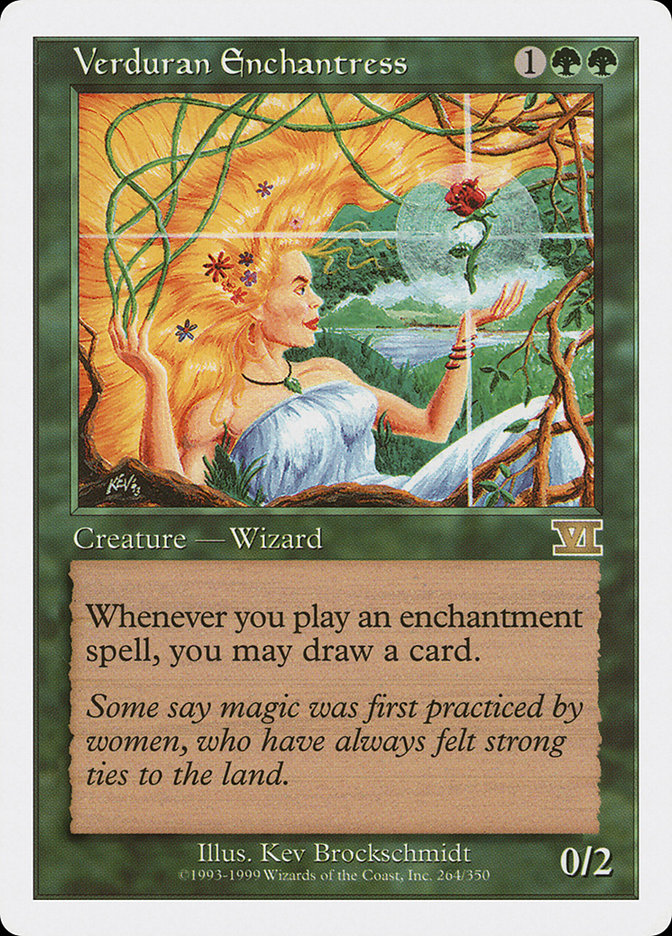 Verduran Enchantress [Classic Sixth Edition] MTG Single Magic: The Gathering | Red Claw Gaming