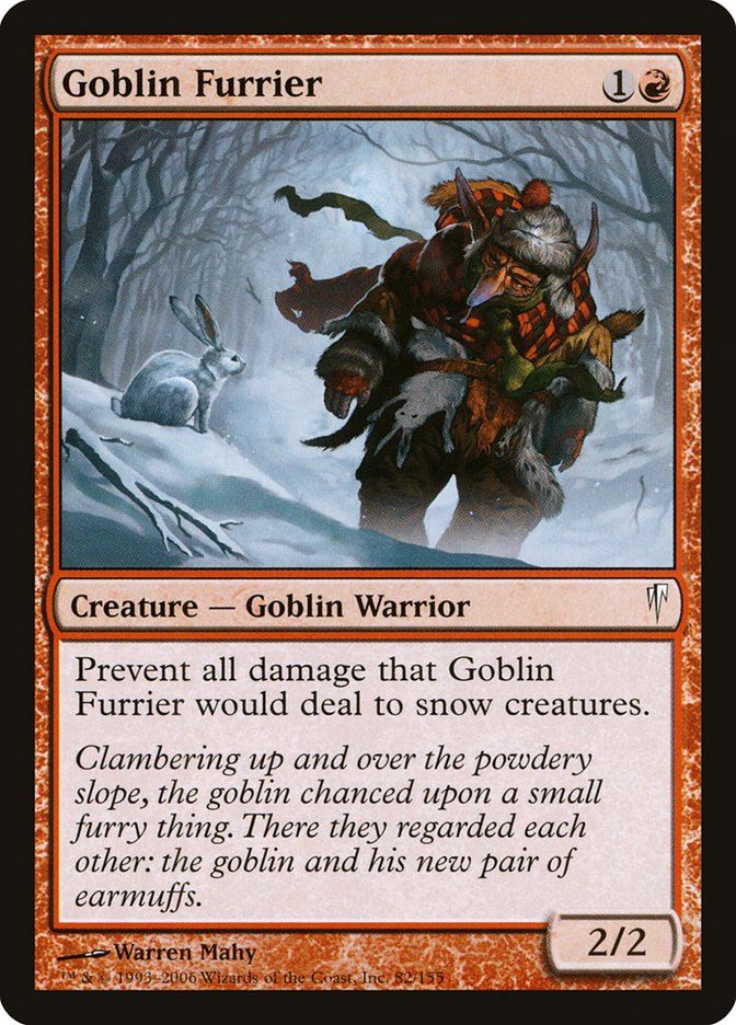 Goblin Furrier [Coldsnap] MTG Single Magic: The Gathering | Red Claw Gaming