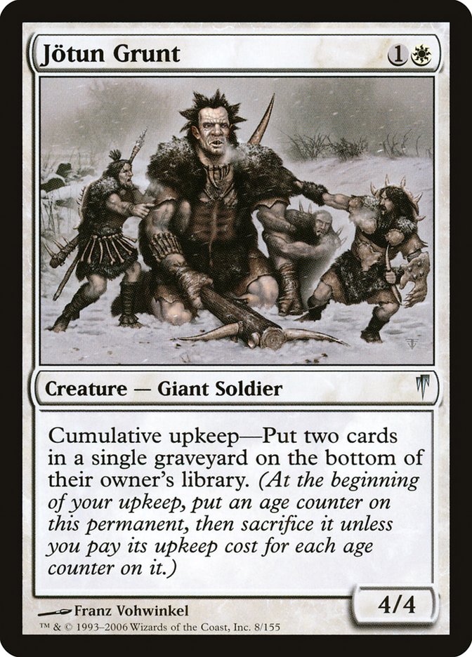 Jotun Grunt [Coldsnap] MTG Single Magic: The Gathering | Red Claw Gaming