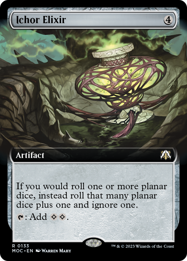 Ichor Elixir (Extended Art) [March of the Machine Commander] MTG Single Magic: The Gathering | Red Claw Gaming