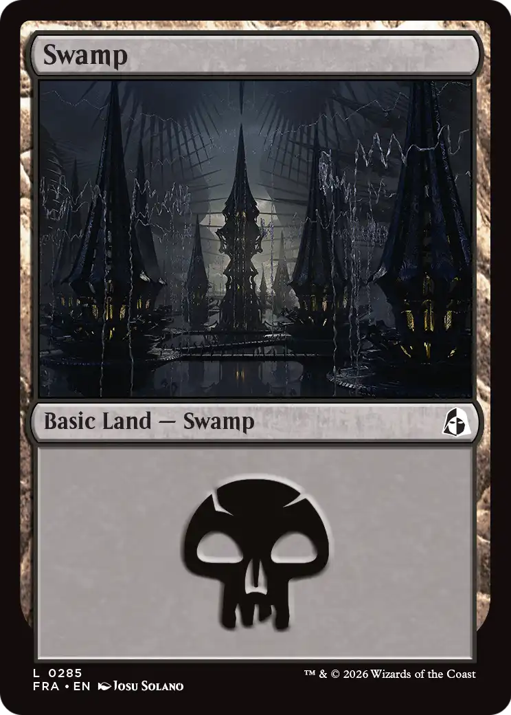Swamp (0285) [Reality Fracture] | Red Claw Gaming