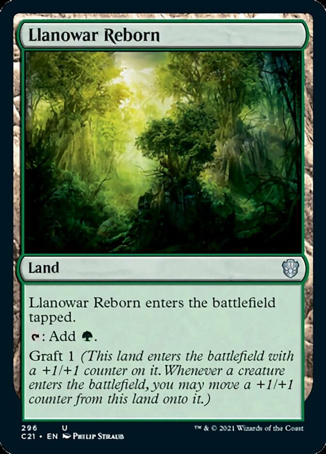 Llanowar Reborn [Commander 2021] MTG Single Magic: The Gathering | Red Claw Gaming