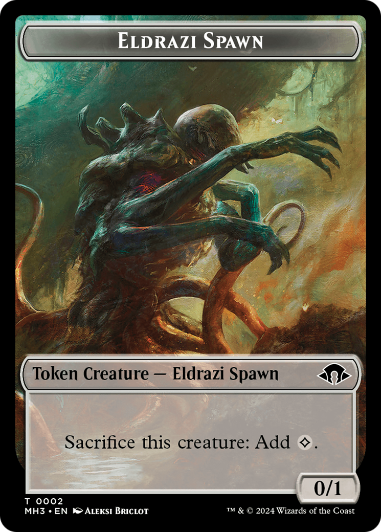 Eldrazi Spawn // Rat Double-Sided Token [Modern Horizons 3 Tokens] MTG Single Magic: The Gathering | Red Claw Gaming