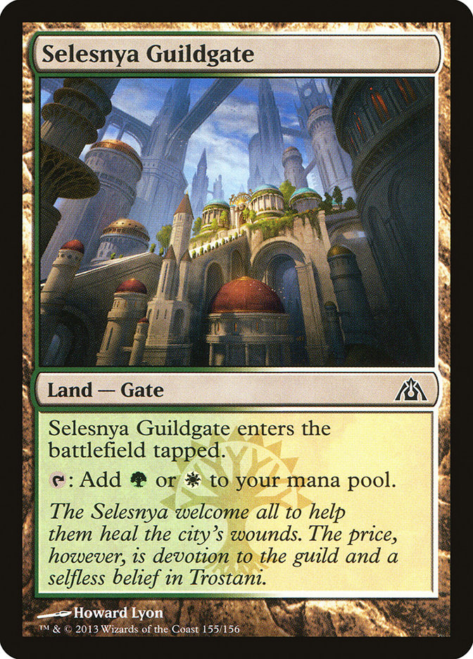Selesnya Guildgate [Dragon's Maze] MTG Single Magic: The Gathering | Red Claw Gaming