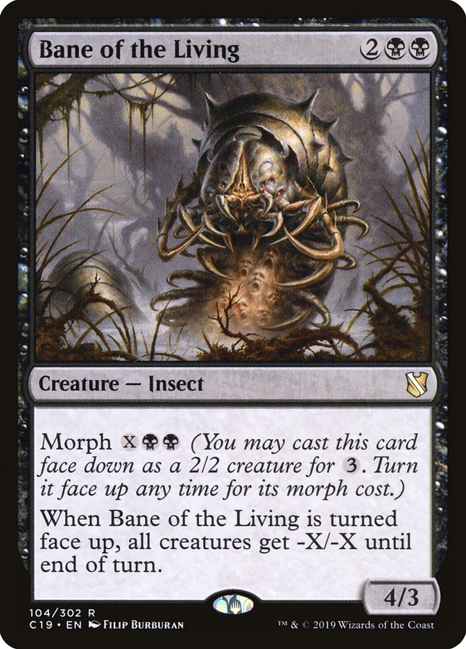 Bane of the Living [Commander 2019] MTG Single Magic: The Gathering | Red Claw Gaming