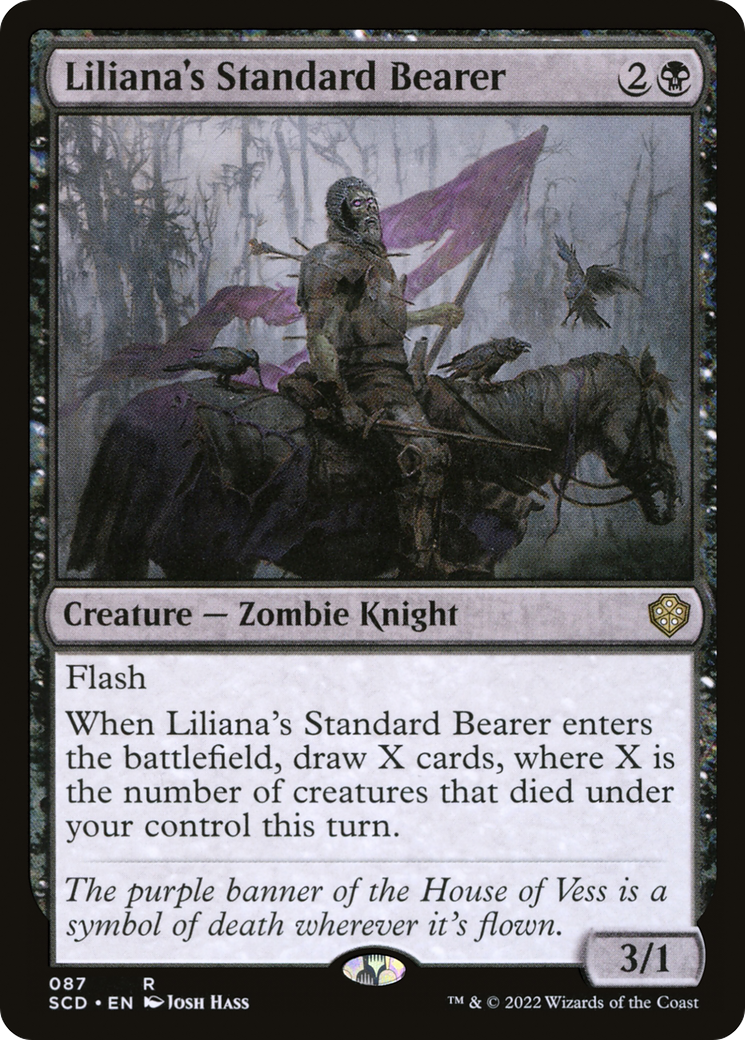 Liliana's Standard Bearer [Starter Commander Decks] MTG Single Magic: The Gathering | Red Claw Gaming