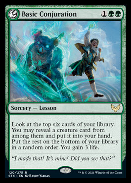 Basic Conjuration [Strixhaven: School of Mages] MTG Single Magic: The Gathering | Red Claw Gaming
