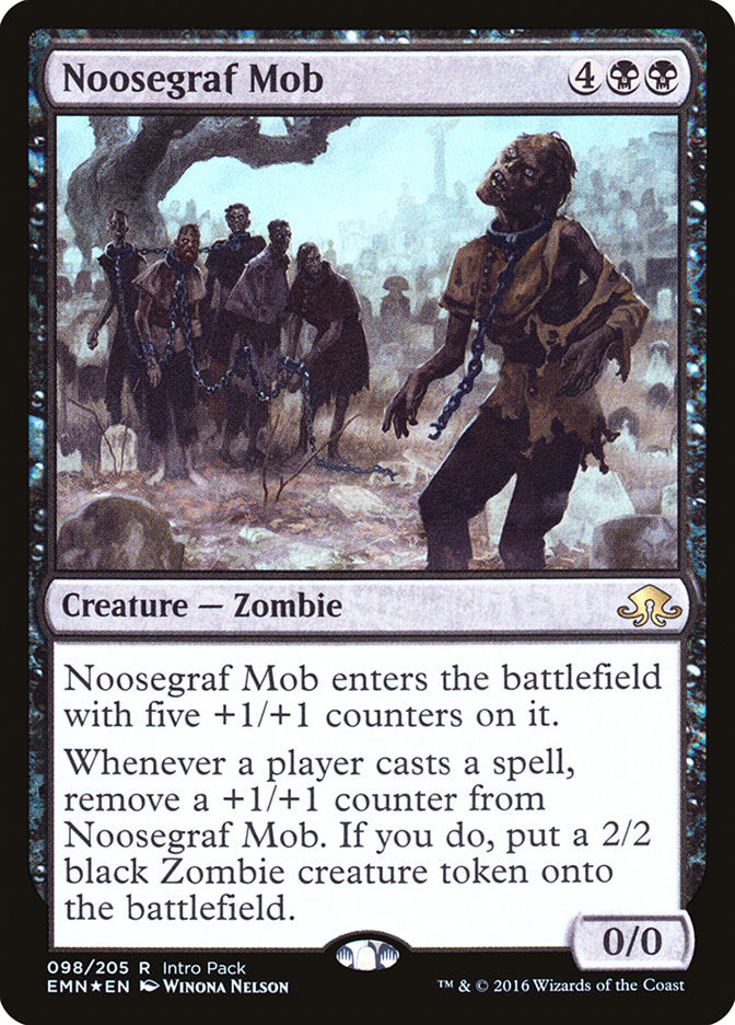 Noosegraf Mob (Intro Pack) [Eldritch Moon Promos] MTG Single Magic: The Gathering | Red Claw Gaming