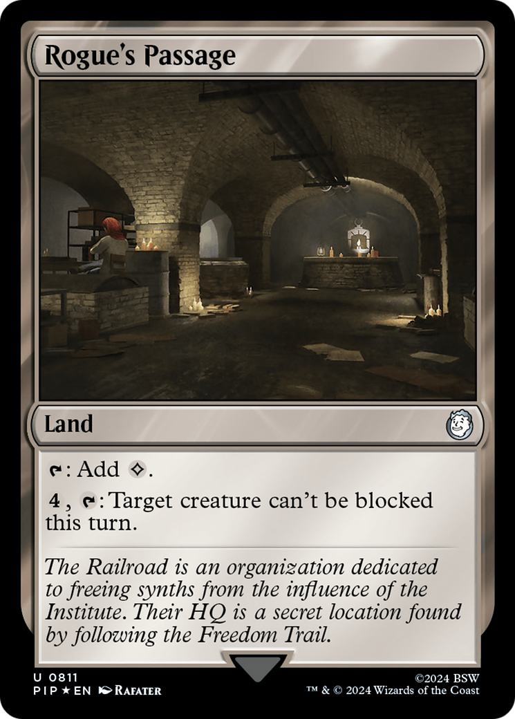 Rogue's Passage (Surge Foil) [Fallout] MTG Single Magic: The Gathering | Red Claw Gaming