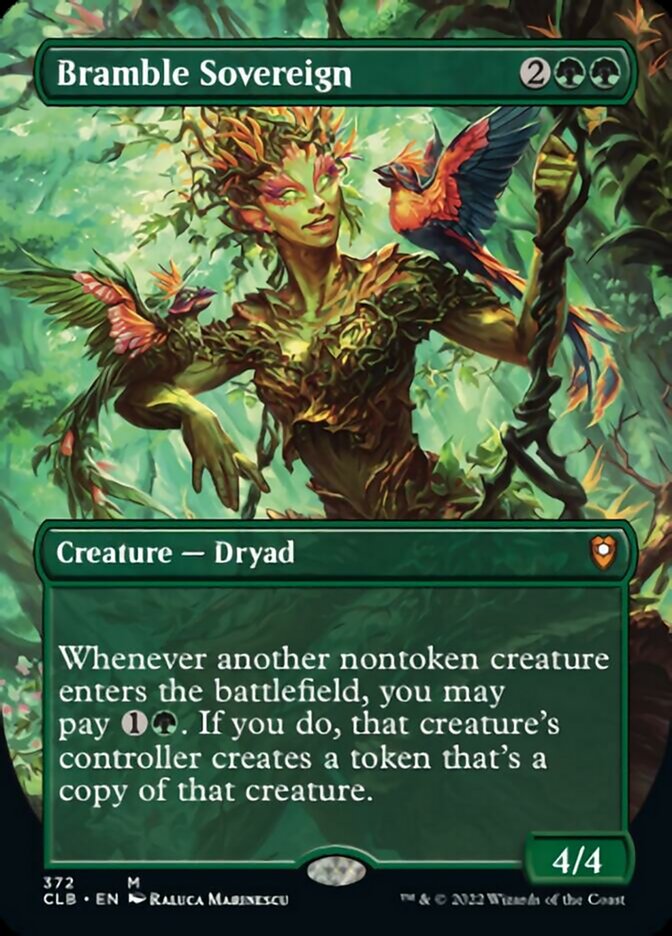 Bramble Sovereign (Borderless Alternate Art) [Commander Legends: Battle for Baldur's Gate] MTG Single Magic: The Gathering | Red Claw Gaming