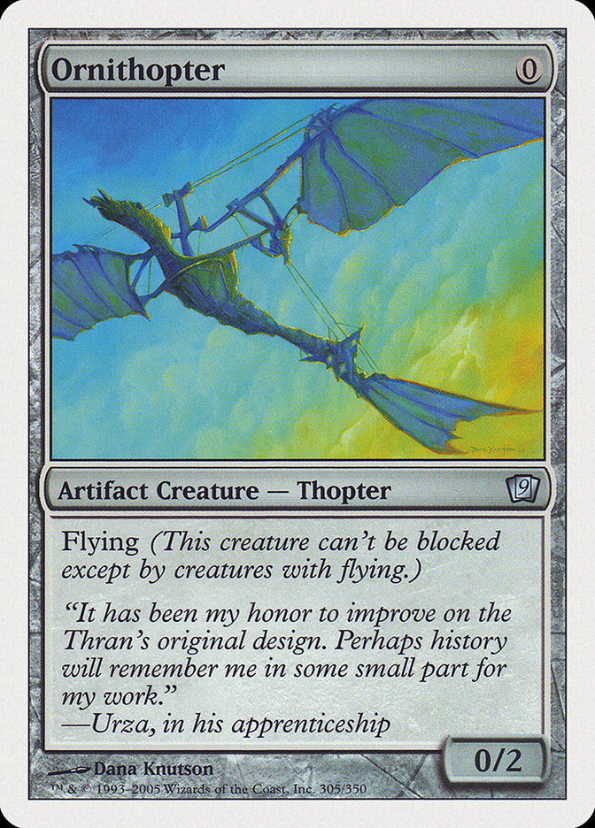 Ornithopter [Ninth Edition] MTG Single Magic: The Gathering | Red Claw Gaming