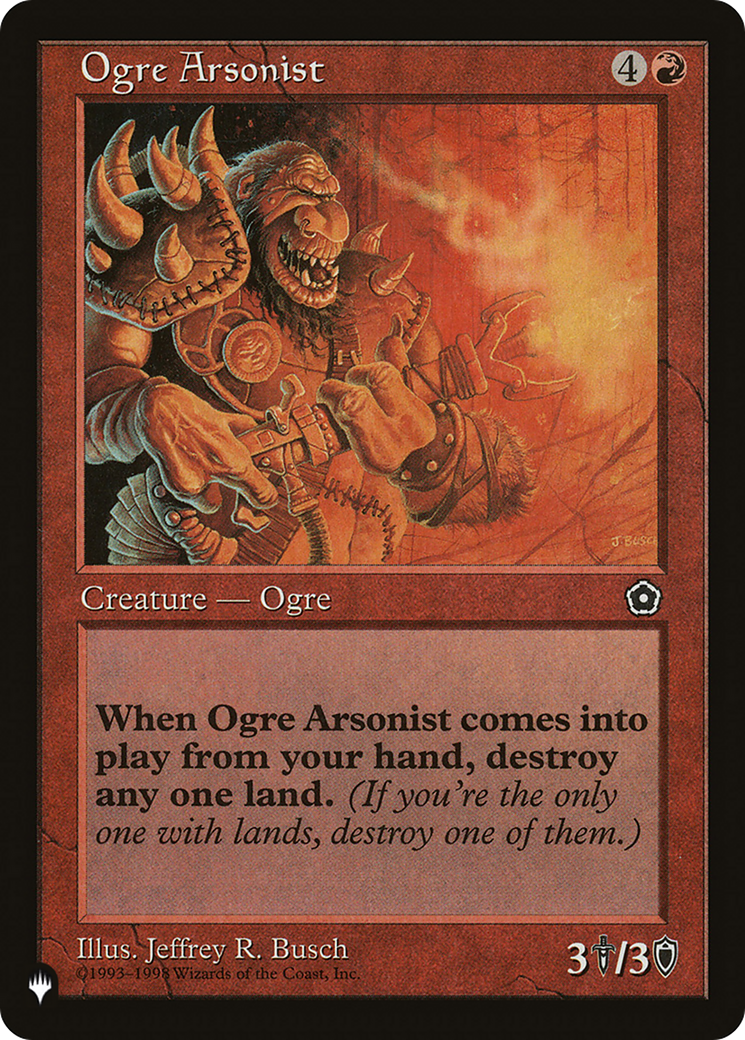 Ogre Arsonist [The List] MTG Single Magic: The Gathering | Red Claw Gaming