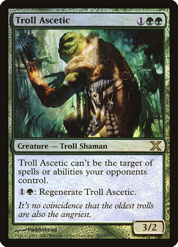 Troll Ascetic (Premium Foil) [Tenth Edition] MTG Single Magic: The Gathering | Red Claw Gaming