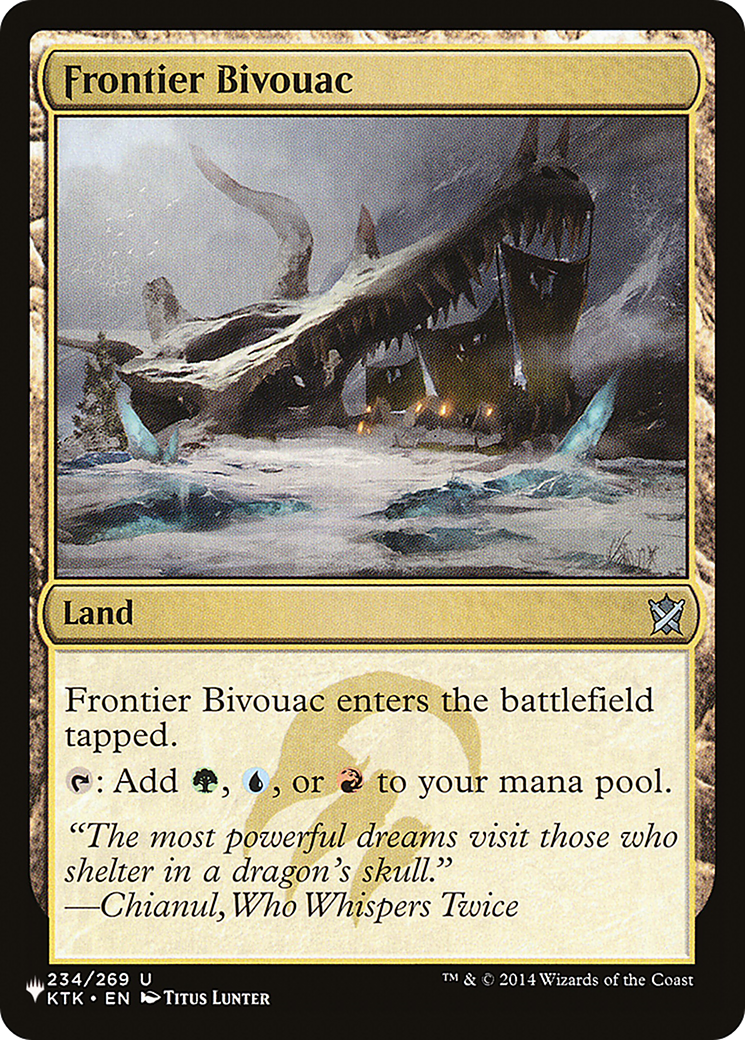 Frontier Bivouac [Secret Lair: From Cute to Brute] MTG Single Magic: The Gathering | Red Claw Gaming