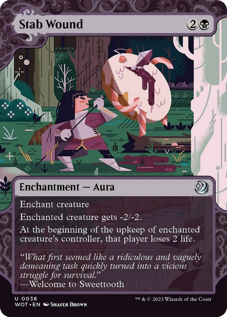 Stab Wound [Wilds of Eldraine: Enchanting Tales] MTG Single Magic: The Gathering | Red Claw Gaming
