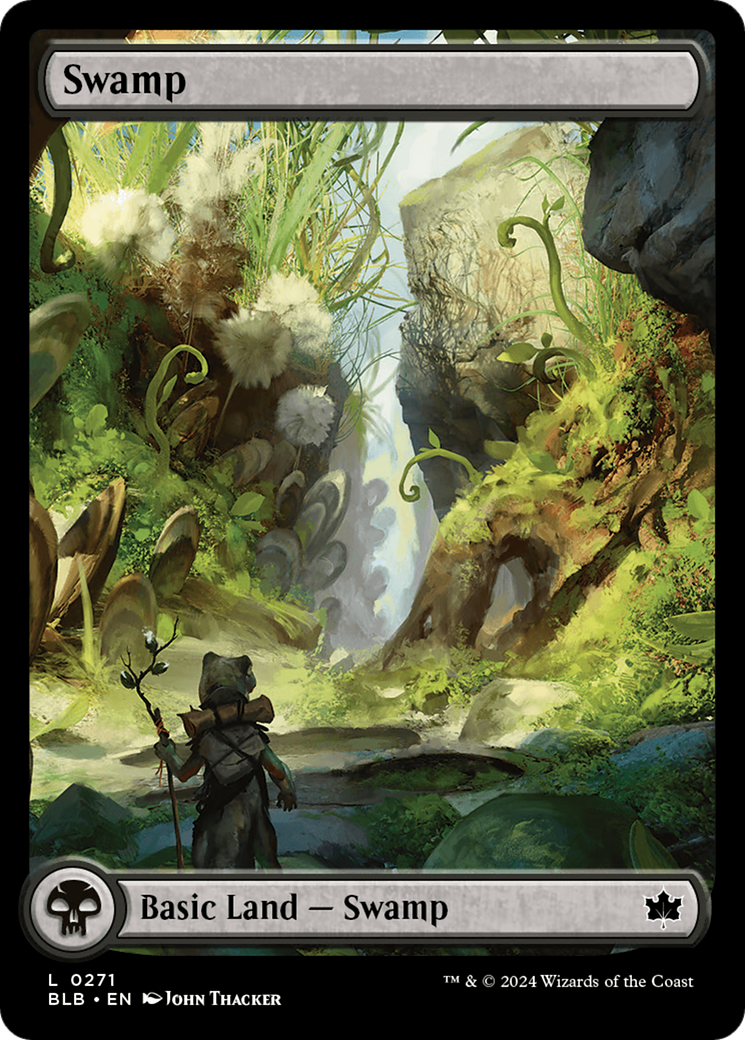 Swamp (0271) [Bloomburrow] MTG Single Magic: The Gathering | Red Claw Gaming