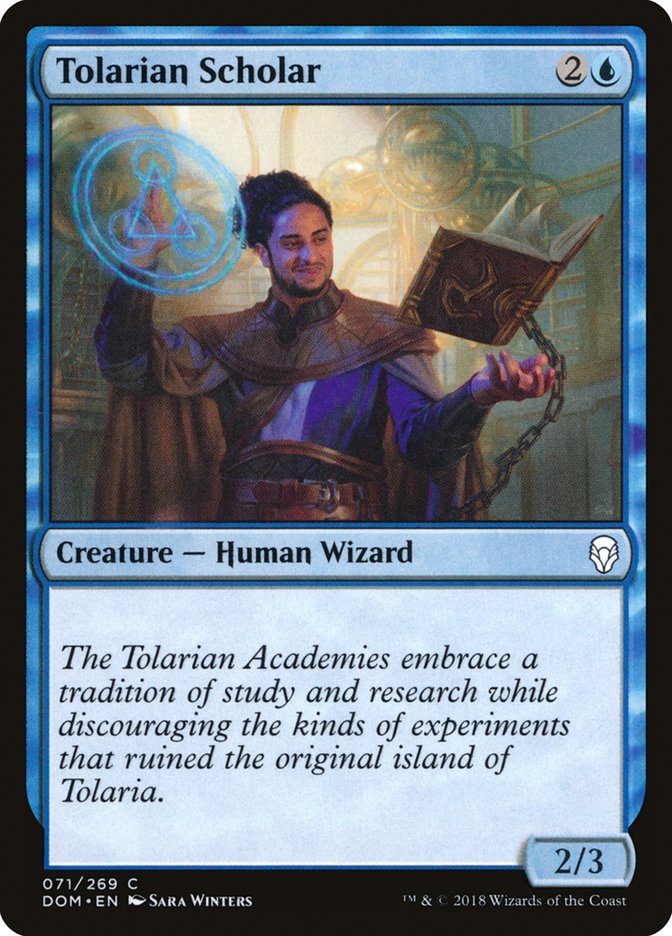 Tolarian Scholar [Dominaria] MTG Single Magic: The Gathering | Red Claw Gaming