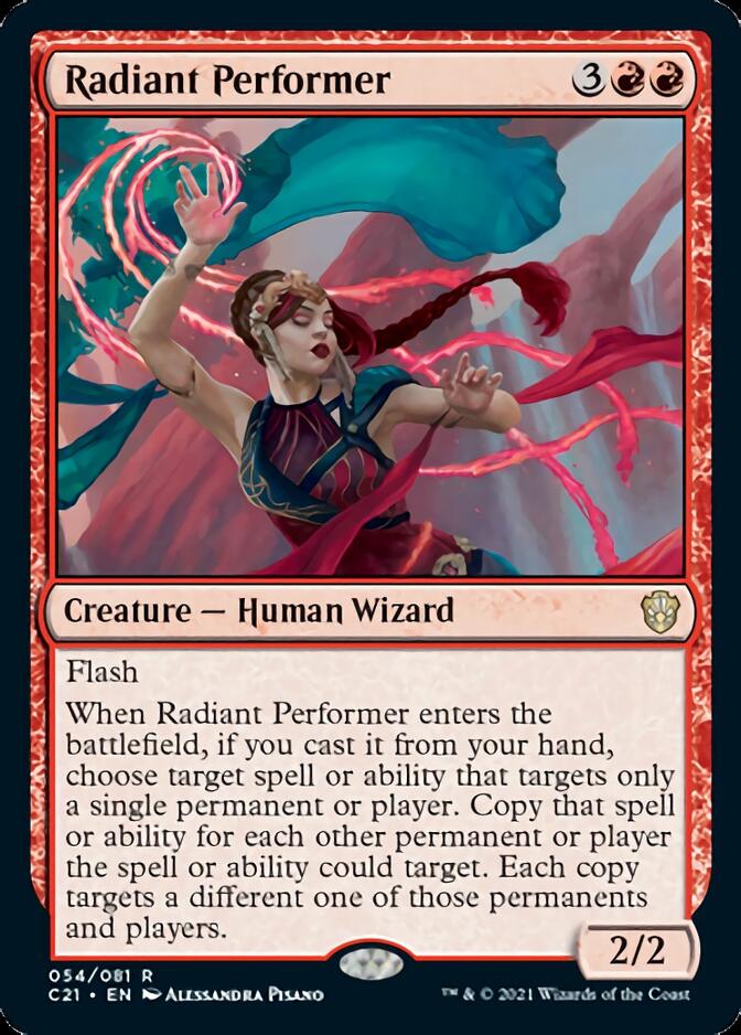 Radiant Performer [Commander 2021] MTG Single Magic: The Gathering | Red Claw Gaming