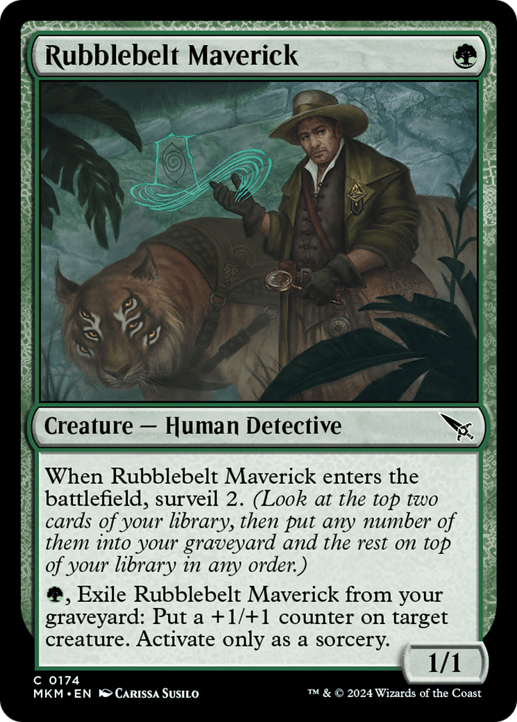 Rubblebelt Maverick [Murders at Karlov Manor] MTG Single Magic: The Gathering    | Red Claw Gaming