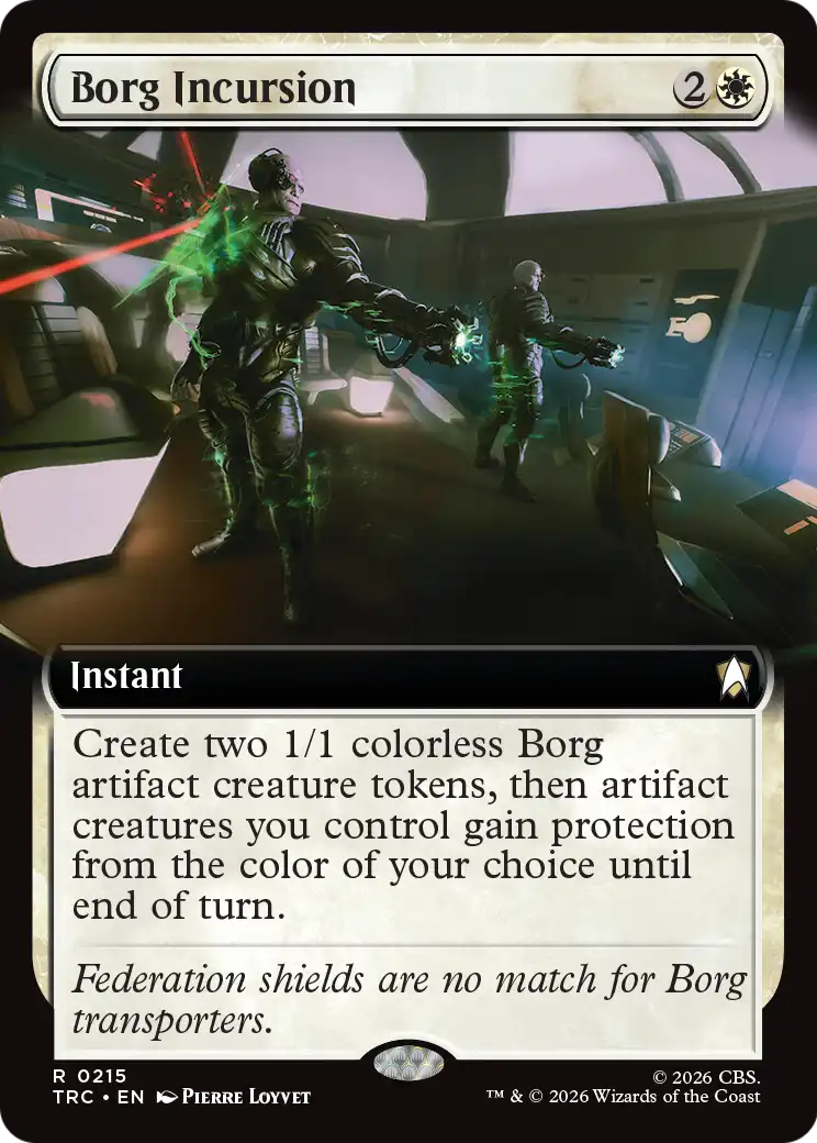 Borg Incursion (Extended Art) [Star Trek Commander] | Red Claw Gaming