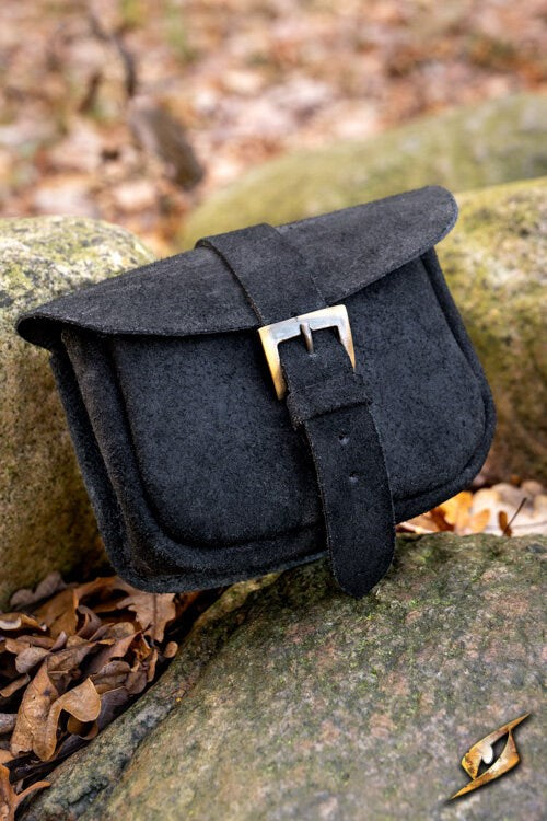 Warrior bag - Suede - Small - Black LARP Iron Fortress | Red Claw Gaming