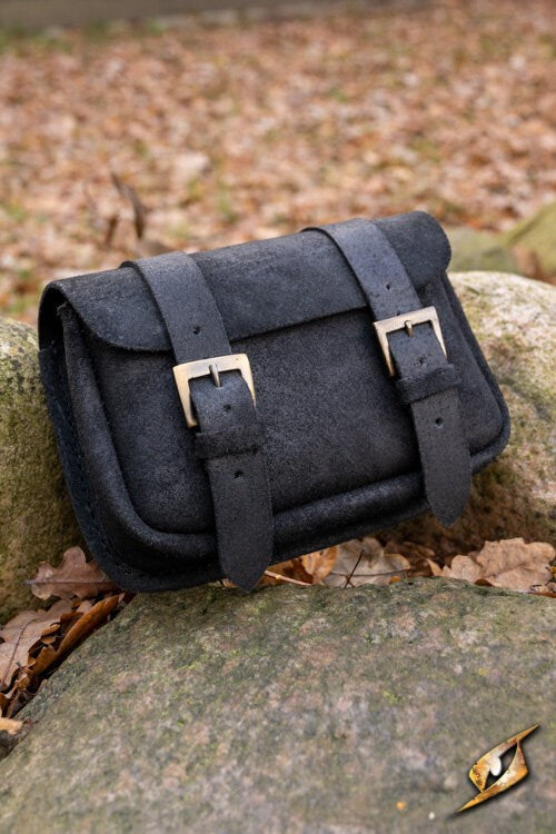 Warrior bag - Suede - Large - Black LARP Iron Fortress | Red Claw Gaming