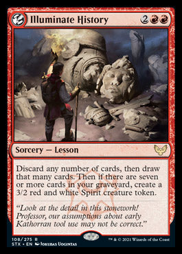 Illuminate History [Strixhaven: School of Mages] MTG Single Magic: The Gathering | Red Claw Gaming