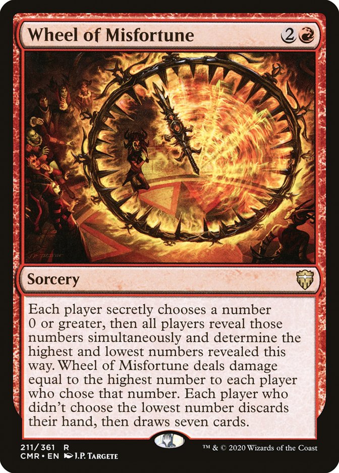 Wheel of Misfortune [Commander Legends] MTG Single Magic: The Gathering | Red Claw Gaming