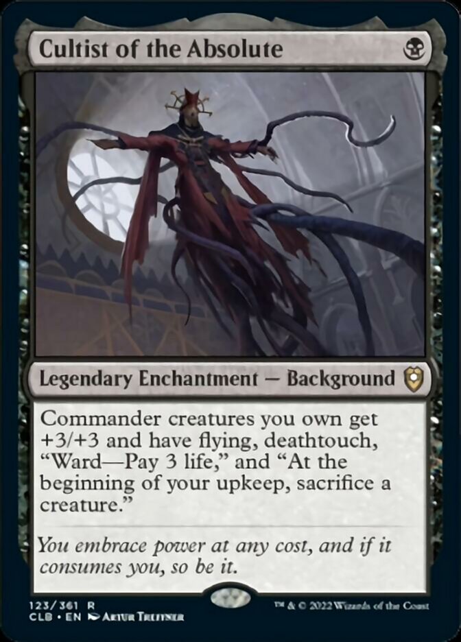 Cultist of the Absolute [Commander Legends: Battle for Baldur's Gate] MTG Single Magic: The Gathering | Red Claw Gaming