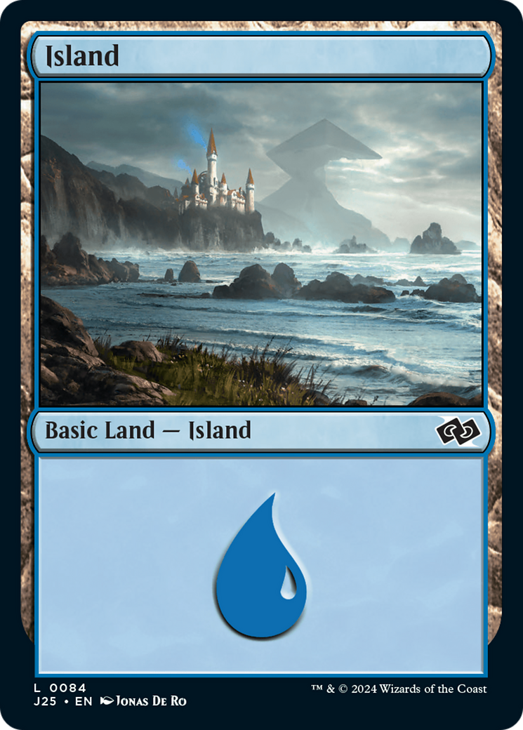 Island (84) [Foundations Jumpstart] MTG Single Magic: The Gathering | Red Claw Gaming
