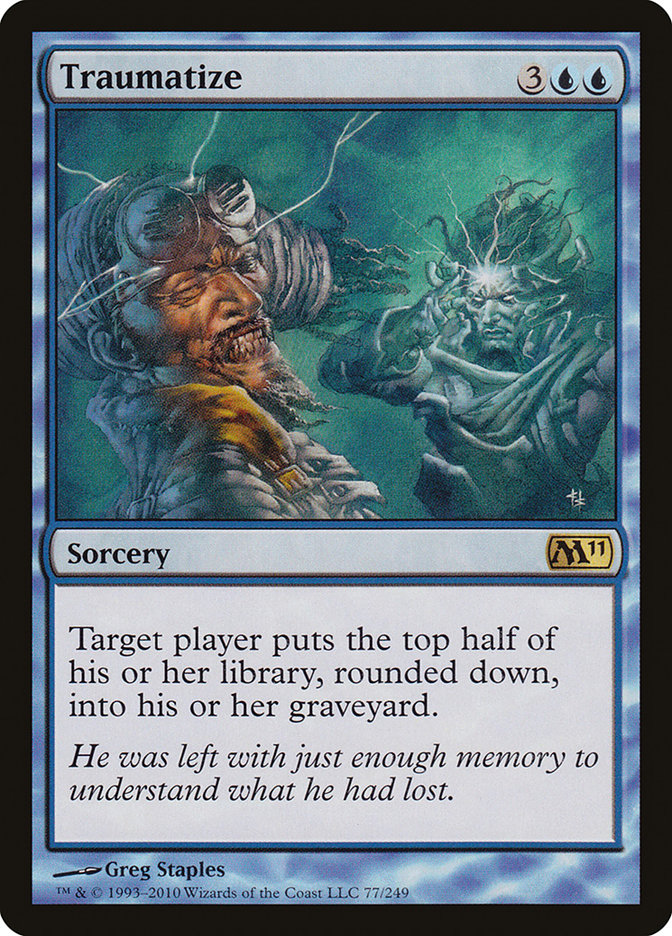 Traumatize [Magic 2011] MTG Single Magic: The Gathering | Red Claw Gaming