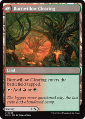 Stump Stomp // Burnwillow Clearing [Modern Horizons 3] MTG Single Magic: The Gathering    | Red Claw Gaming
