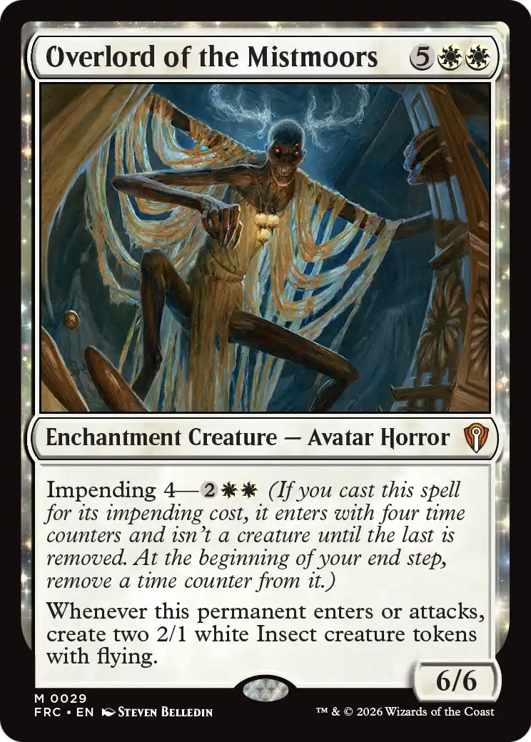 Overlord of the Mistmoors [Reality Fracture Commander] | Red Claw Gaming