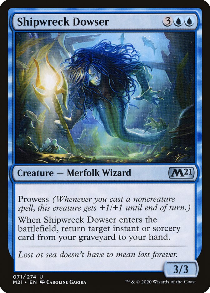 Shipwreck Dowser [Core Set 2021] MTG Single Magic: The Gathering | Red Claw Gaming