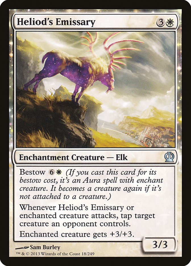 Heliod's Emissary [Theros] MTG Single Magic: The Gathering | Red Claw Gaming