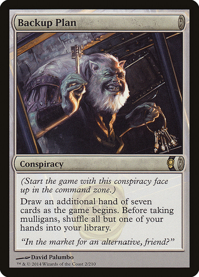 Backup Plan [Conspiracy] MTG Single Magic: The Gathering | Red Claw Gaming