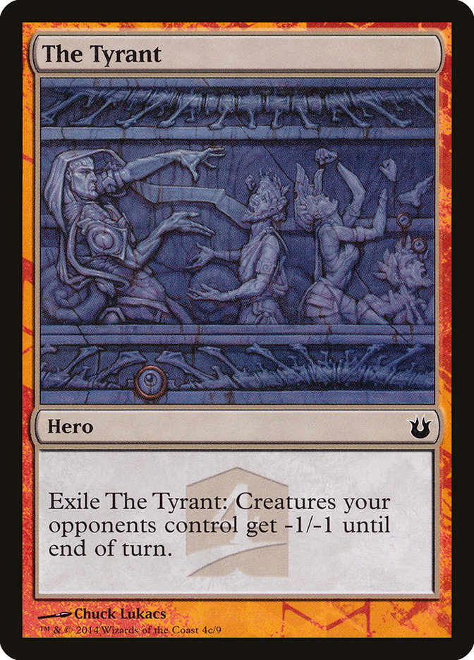The Tyrant [Born of the Gods Hero's Path] MTG Single Magic: The Gathering | Red Claw Gaming