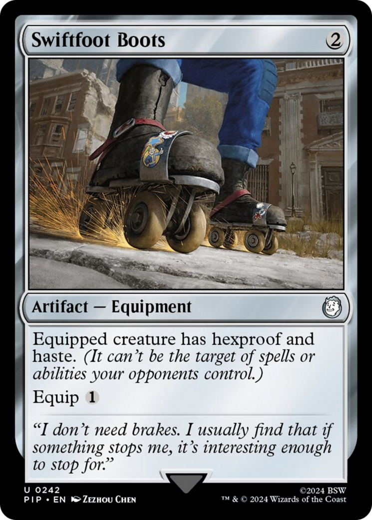 Swiftfoot Boots [Fallout] MTG Single Magic: The Gathering | Red Claw Gaming