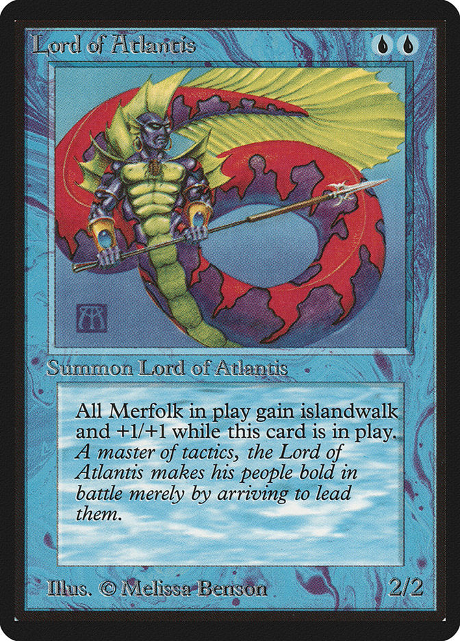 Lord of Atlantis [Beta Edition] MTG Single Magic: The Gathering | Red Claw Gaming