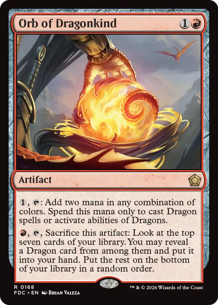 Orb of Dragonkind [Foundations Commander] | Red Claw Gaming