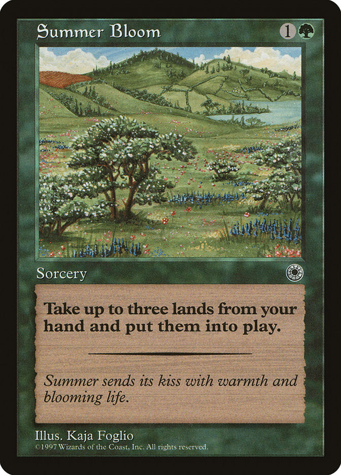 Summer Bloom [Portal] MTG Single Magic: The Gathering | Red Claw Gaming