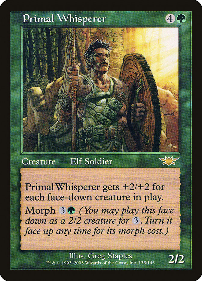 Primal Whisperer [Legions] MTG Single Magic: The Gathering | Red Claw Gaming