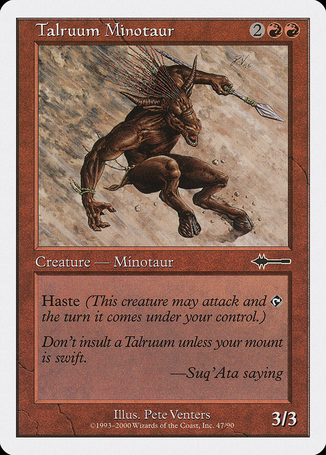 Talruum Minotaur [Beatdown] MTG Single Magic: The Gathering | Red Claw Gaming