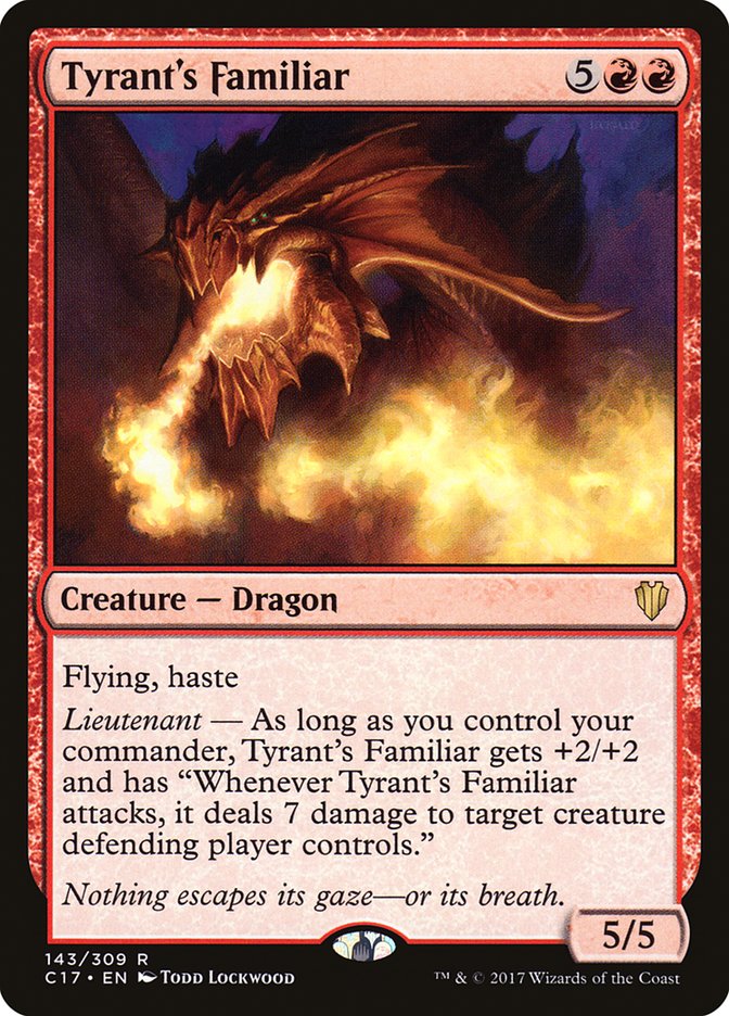 Tyrant's Familiar [Commander 2017] MTG Single Magic: The Gathering | Red Claw Gaming