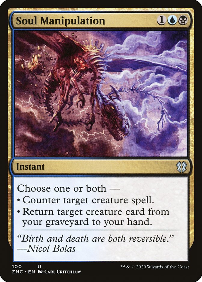 Soul Manipulation [Zendikar Rising Commander] MTG Single Magic: The Gathering | Red Claw Gaming