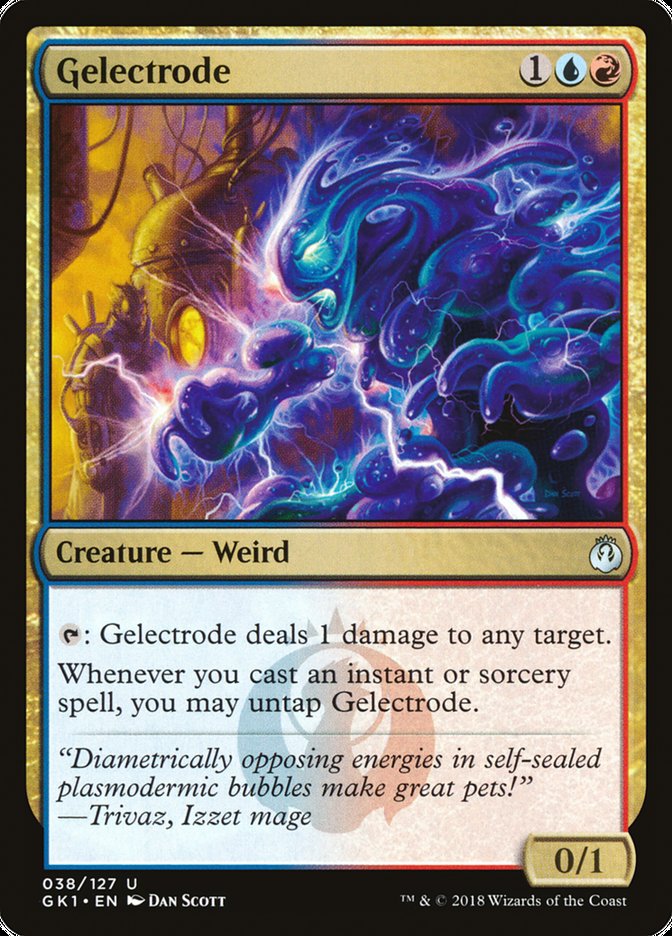 Gelectrode [Guilds of Ravnica Guild Kit] MTG Single Magic: The Gathering | Red Claw Gaming