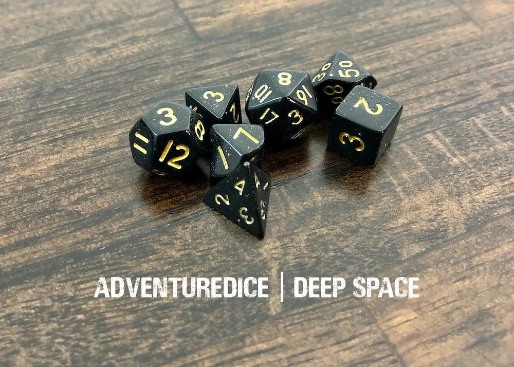 Adventure Dice Deep Space Mini Dice Set Dice & Counters Adventure Dice | Red Claw Gaming
