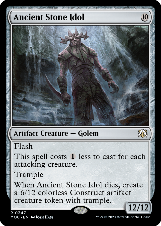 Ancient Stone Idol [March of the Machine Commander] MTG Single Magic: The Gathering    | Red Claw Gaming